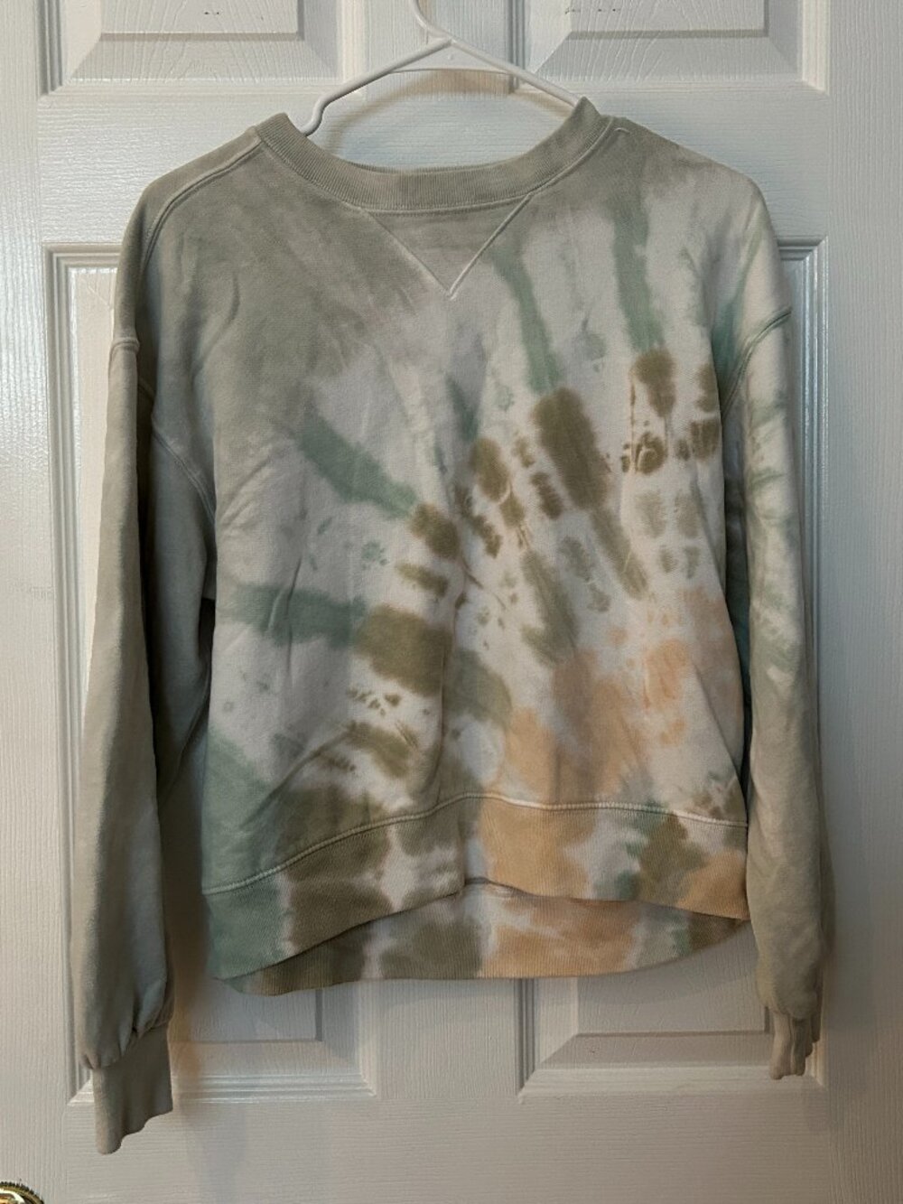 Abercrombie & Fitch Soft Tie Dye Sweatshirt Women's Small Casual Loungewear GUC